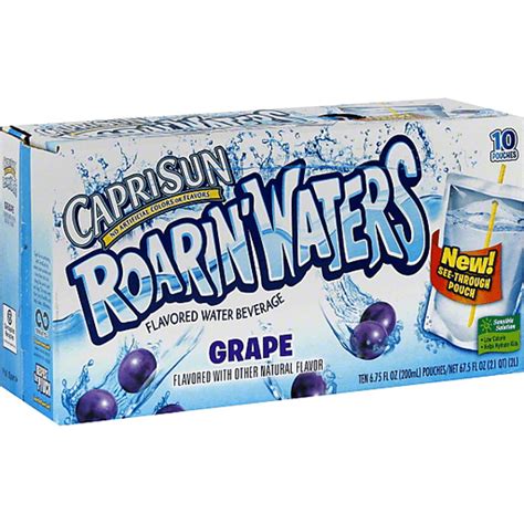 Capri Sun Roarin' Waters Water Beverage, Grape Flavored | Shop | Sun Fresh