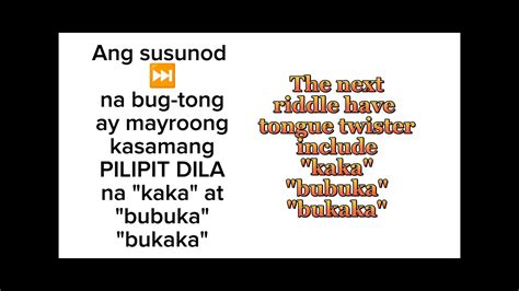 Bugtong Bugtong Quiz (Filipino Riddles), 60% OFF