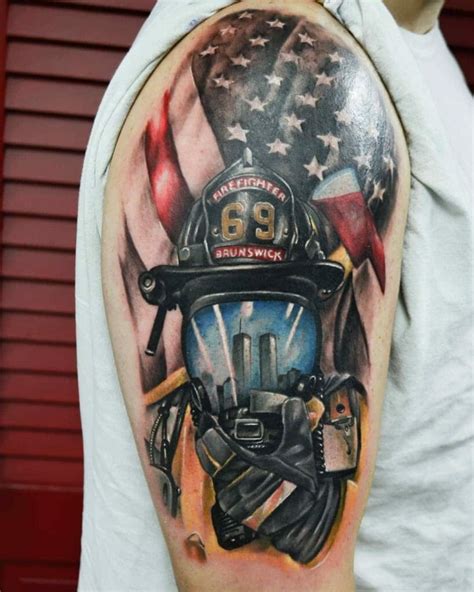 101 Amazing Firefighter Tattoo Designs You Need To See! | Outsons