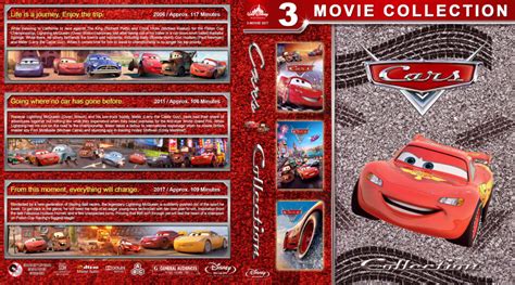 Cars Collection blu-ray cover (2006-2017) R1 Custom