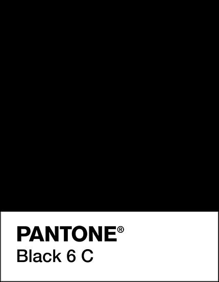 "PANTONE BLACK 6 C" Poster by camboa | Redbubble