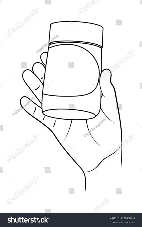 Jar Label Hand Sketch Illustration Holding Stock Vector (Royalty Free) 2139868349 | Shutterstock