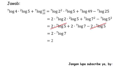 Contoh Soal Dan Pembahasan Grafik Fungsi Eksponen Dan Logaritma Soal ...