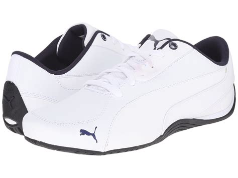 Puma Drift Cat 5 Leather in White for Men | Lyst