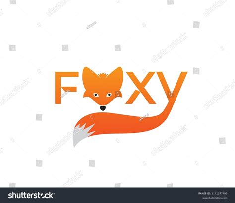 Foxy Logo Design Template Vector Stock Vector (Royalty Free) 2171247409 | Shutterstock