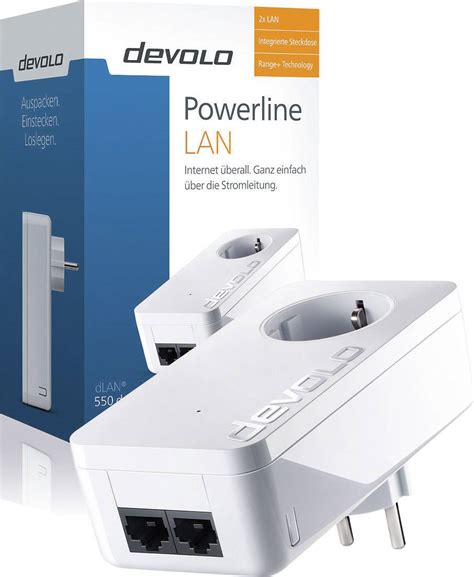 Devolo dLAN® 550 duo+ & dLAN® WiFi Outdoor Powerline Wi-Fi outdoor ...