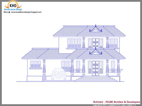 Kerala traditional houses - A Sample Design Entry - Kerala home design ...