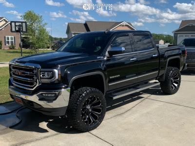 2018 GMC Sierra 1500 22x10 -18mm Fuel Assault | Gmc denali truck, Gmc ...