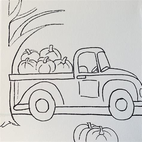 Farm Truck Holiday Art Kit - Artsy Rose Academy