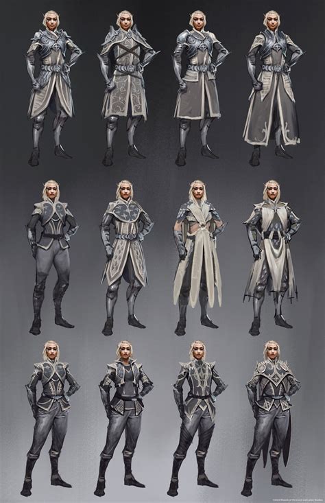 Isobel Outfit Concepts - Baldur's Gate III Art Gallery