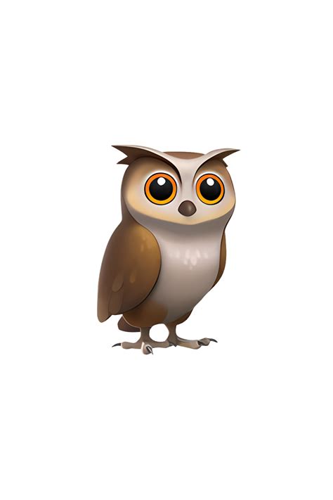 🦉 Owl Emoji | Owl emoji, Emoji, Owl