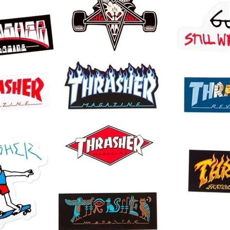 Thrasher 10 Sticker Pack