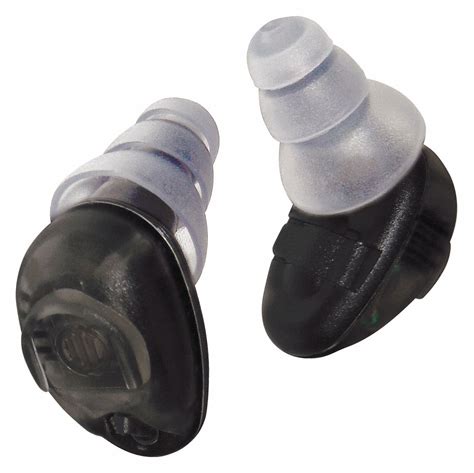 ETYMOTIC Electronic Ear Plugs, Reusable, 25dB, Black - 25D205|ER125 ...