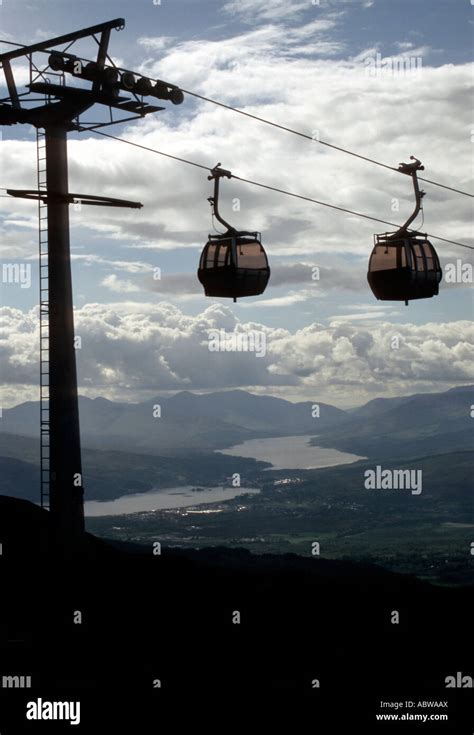 Aonach mor gondola hi-res stock photography and images - Alamy