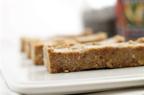 Vanilla Chickpea Protein Bars (No-Bake)