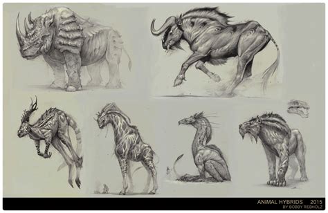 ArtStation - Animal Hybrids