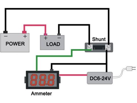 Dc Ammeter Shunt Wiring Diagram