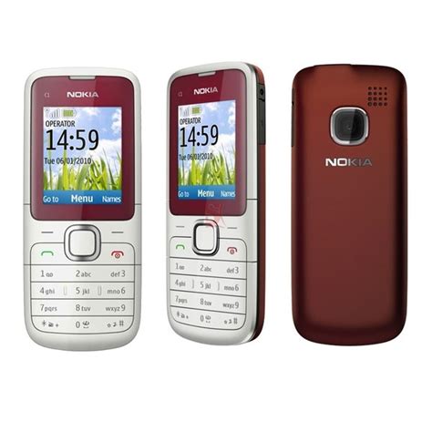 The Best Mobiles @ The Best Price: Nokia C1-01 Red Buy Mobile Online Review