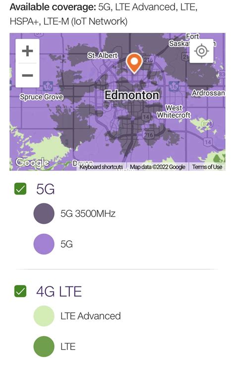 TELUS Officially Lists “5G 3500MHz” on Coverage Map : r/telus