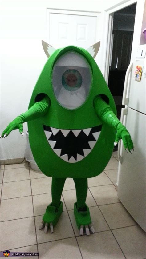 Creative DIY Mike Wazowski Costume | DIY Costumes Under $65