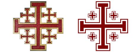 Jerusalem Cross Meaning : The Crusader's Cross | Templar Cross