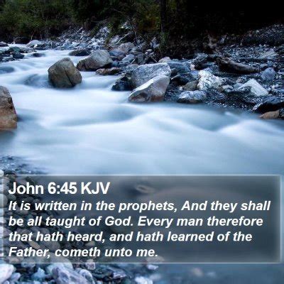 John 6 Scripture Images - John Chapter 6 KJV Bible Verse Pictures