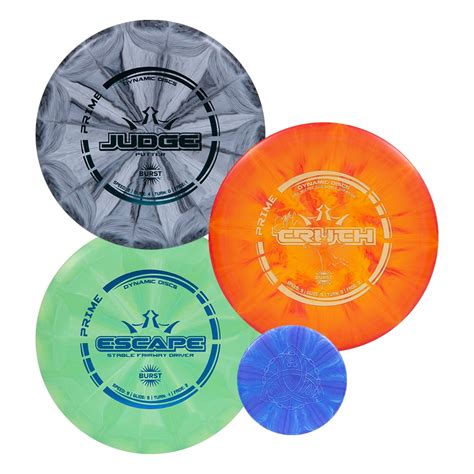 Dynamic Discs Three Disc Prime Burst Disc Golf Starter Set (Colors Will Vary) - Walmart.com