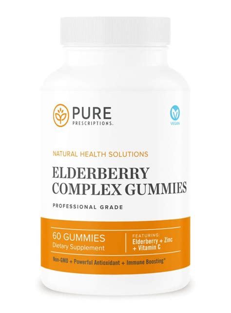 Elderberry Complex Gummies - Pure Prescriptions