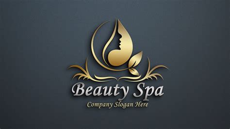 Free Beauty&Spa Logo Design PSD – GraphicsFamily