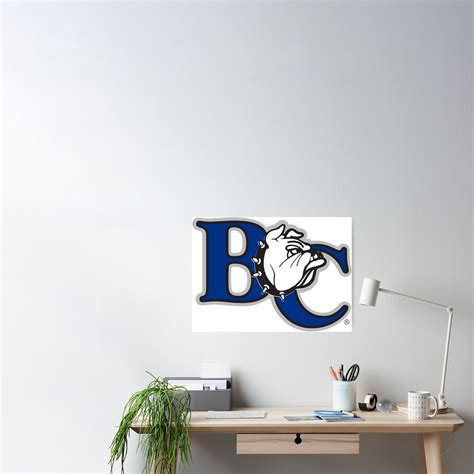 "Barton College logo" Poster for Sale by AndreBonave | Redbubble