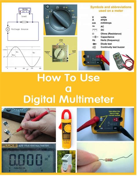 How to Use a Multimeter to Measure Voltage, Current, and Resistance ...