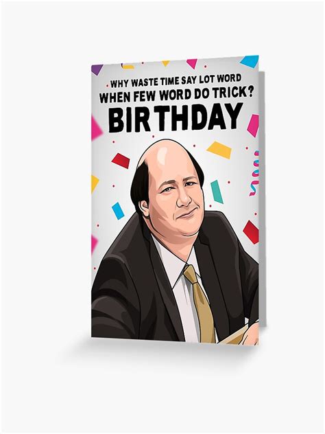 The Office Birthday Card Funny Quotes Michael Scott Digital | ubicaciondepersonas.cdmx.gob.mx