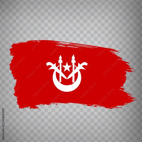 Flag Kelantan brush strokes. Flag Kelantan on transparent background for your web site design ...