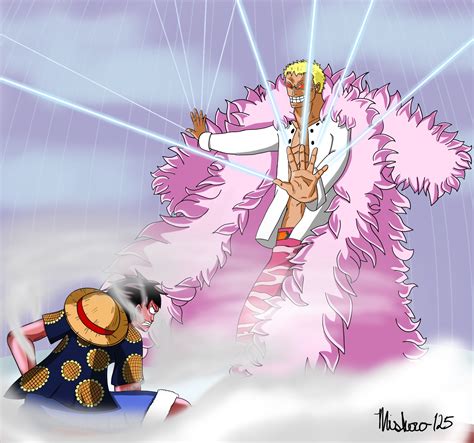 2nd Gear Luffy vs Doflamingo by Mishero125 on DeviantArt