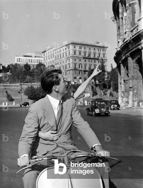 Roman Holiday Vespa Scene