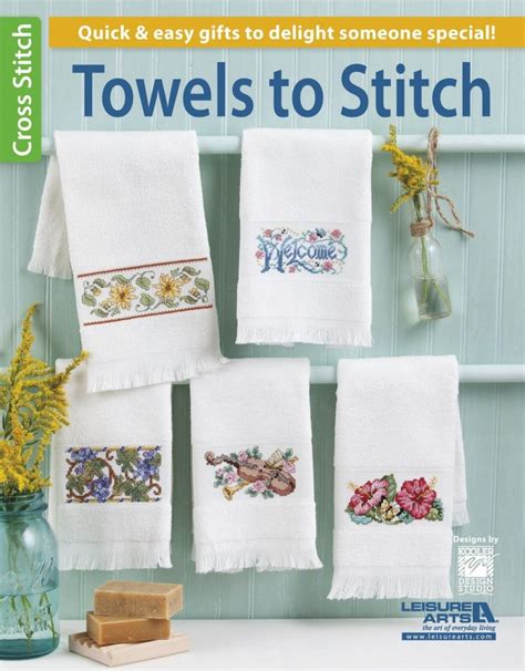 Cross Stitch Hand Towels - Cross Stitch Patterns