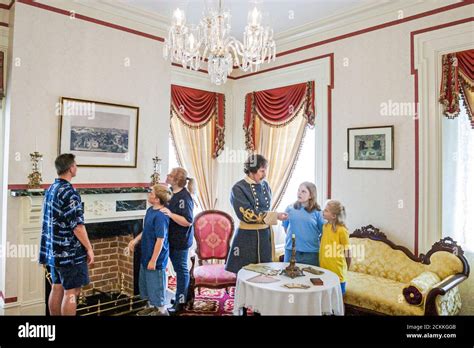 Lee hall mansion historic brick plantation house inside interior hi-res stock photography and ...