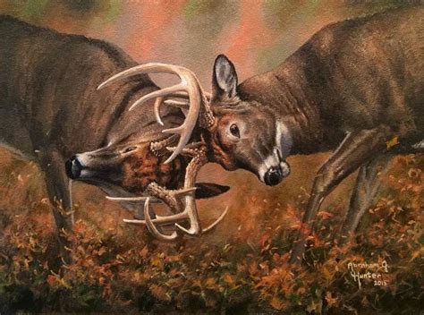 Abraham Hunter Art Wildlife Prints, Wildlife Paintings, Wildlife Art, Animal Paintings, Hunting ...