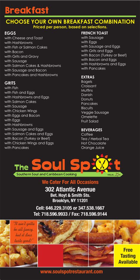 Soul Food and Caribbean Restaurant | Brooklyn, NY