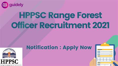 HPPSC Range Forest Officer Recruitment 2021: Apply Online