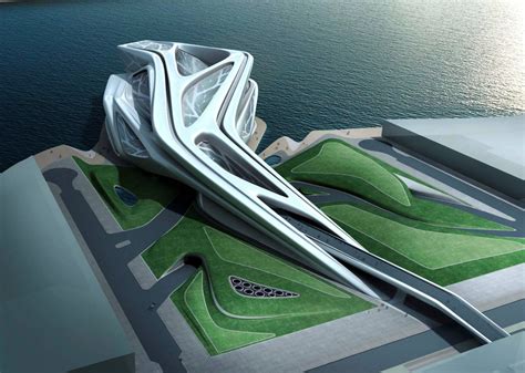 Zaha Hadid:Performing Arts Center:Abu Dhabi | Futuristic architecture ...