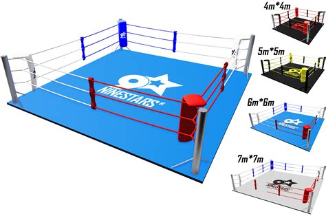 Boxing ring (customizable) - with full floor - DragonSports.eu