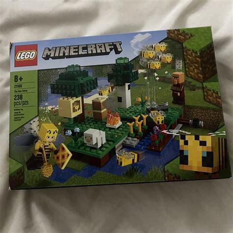 Lego bee Minecraft set Opened but comes with... - Depop