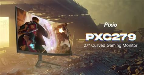 Pixio PXC279 27 Inch QHD VA 240Hz Gaming Monitor User Manual