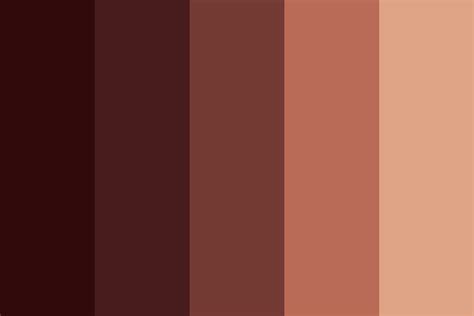 reddish brown Color Palette