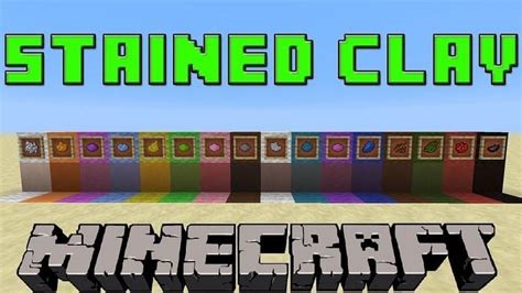 What can players make with clay in Minecraft?