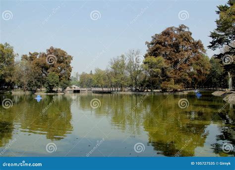 Chapultepec Park in Mexico City. Stock Image - Image of landmark ...