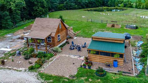 Living Big in a Tiny House - True Off-Grid Homesteading in A Pioneer Style Cabin