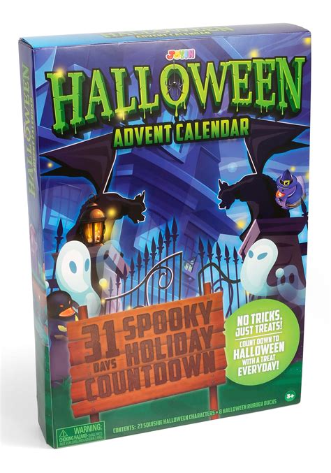 Advent Halloween Calendar | Halloween Decorations