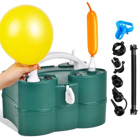 SUGARDAY Electric Air Balloon Inflator Pump Blower Machine for Party Air Mattress Inflatables ...